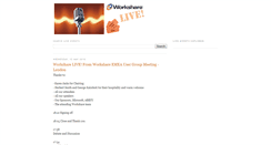 Desktop Screenshot of live.workshare.com